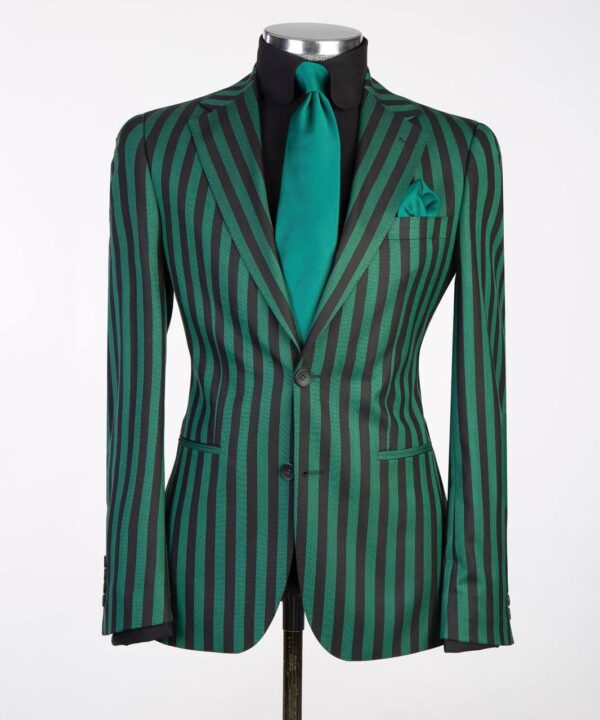 Zebra Style Striped Suits