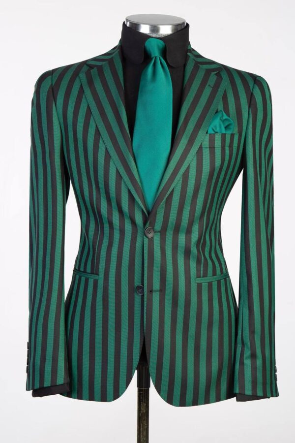 Zebra Style Striped Suits