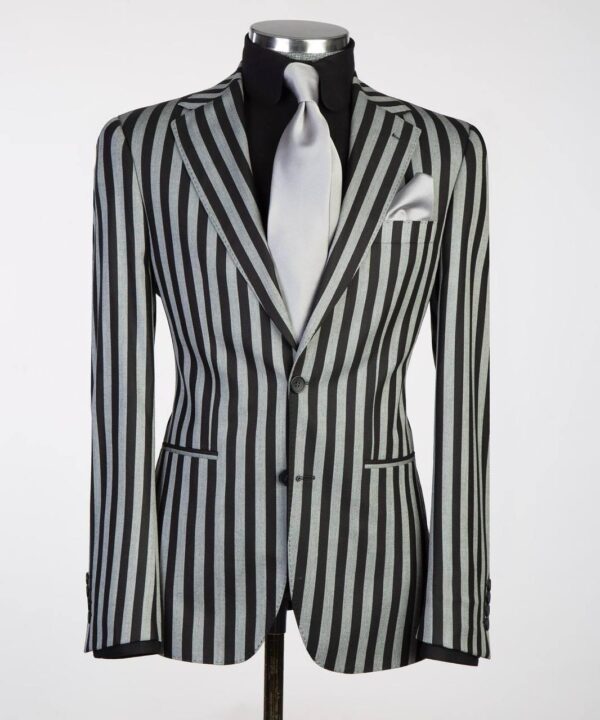 Zebra Style Striped Suits
