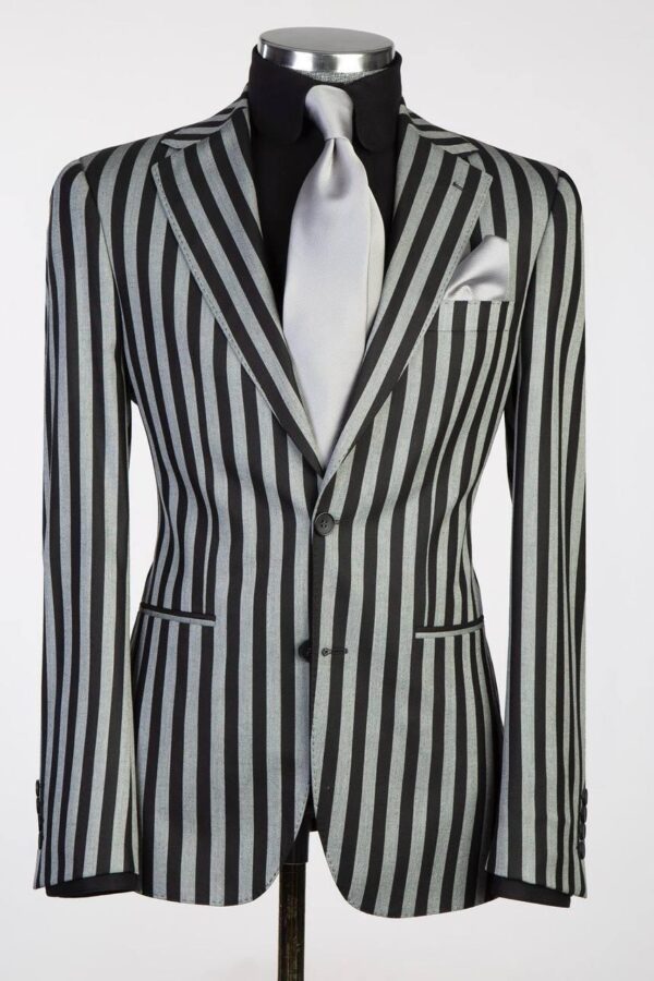 Zebra Style Striped Suits
