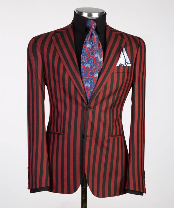 Zebra Style Striped Suits