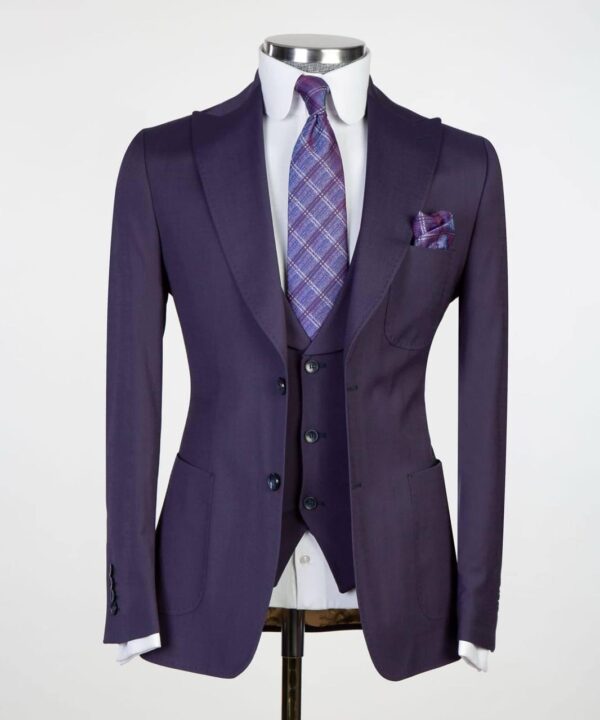Checkered Vested Suits
