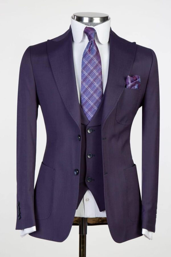 Checkered Vested Suits
