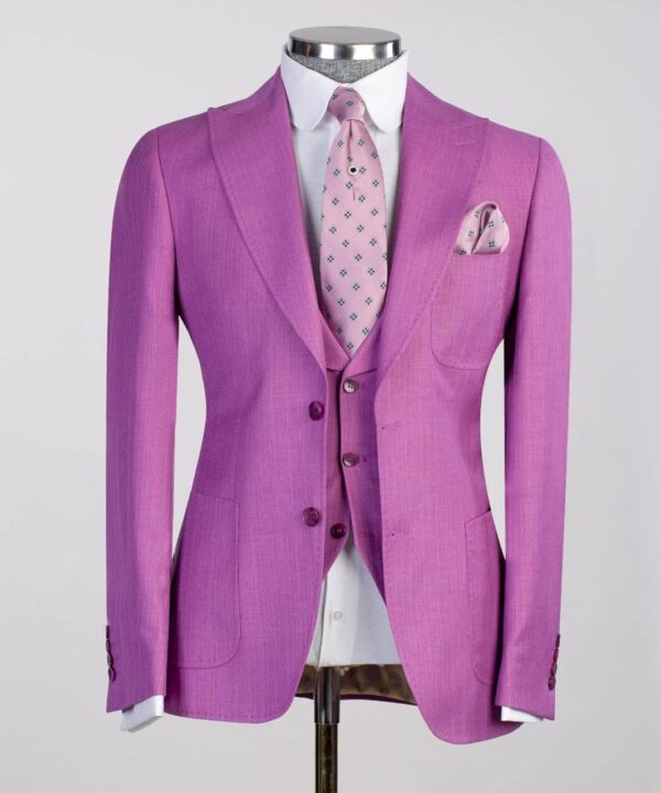 Checkered Vested Suits