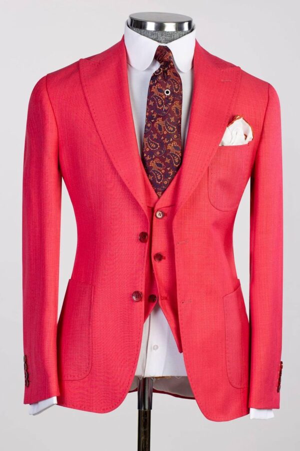 Checkered Vested Suits