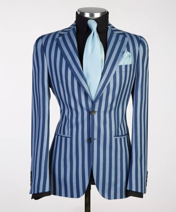 Zebra Style Striped Suits