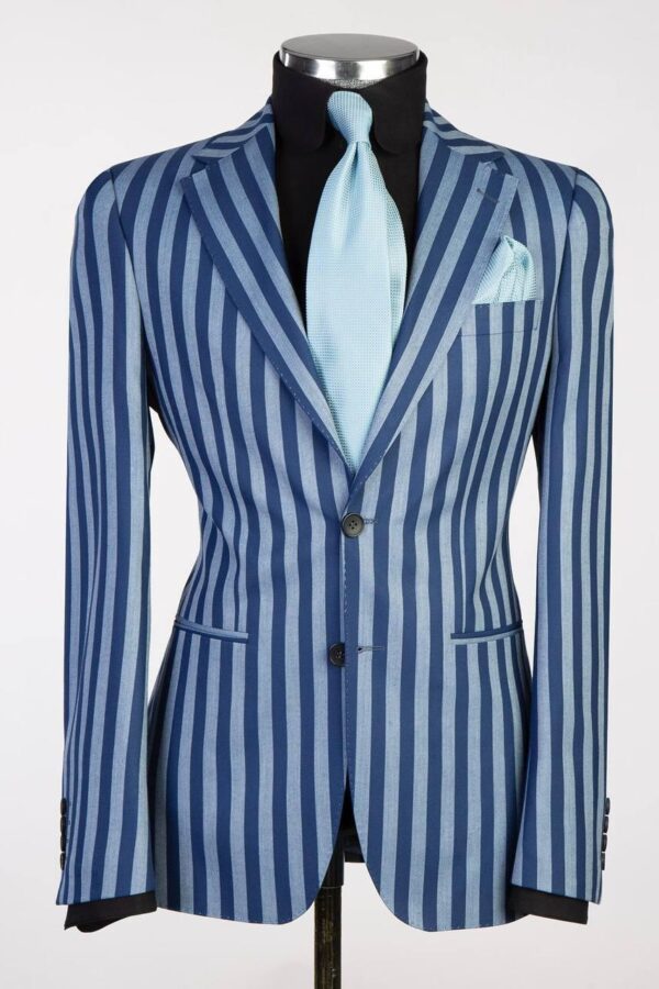 Zebra Style Striped Suits