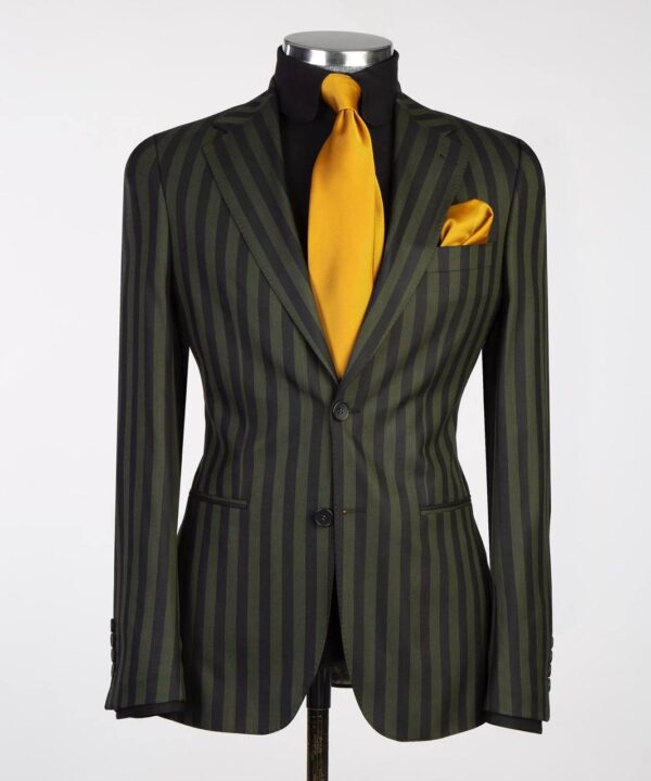 Zebra Style Striped Suits