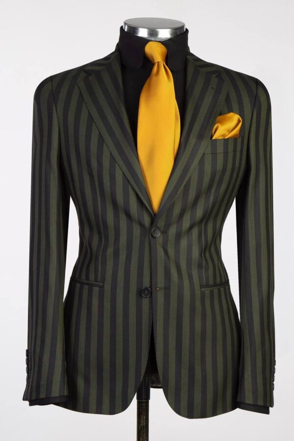 Zebra Style Striped Suits