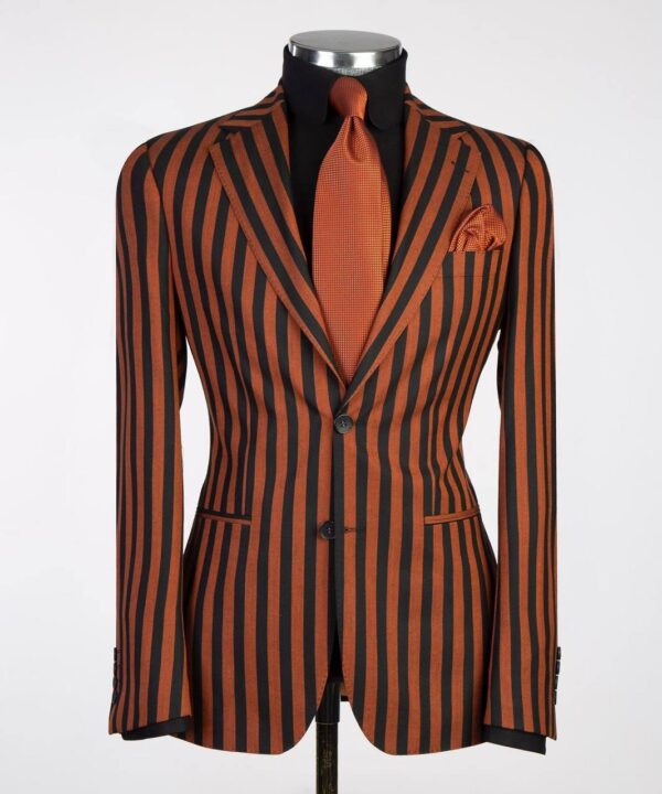 Zebra Style Striped Suits