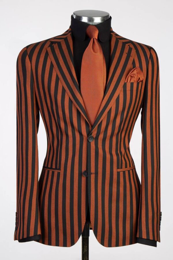 Zebra Style Striped Suits